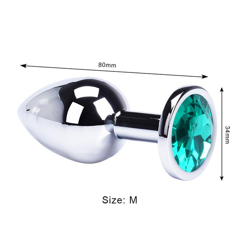 Sex Vibrator Metal Anal Toys For Women Adult Sex Products Men Butt Plug Stainles Steel Anal Plug Sex-toy Anal DildoToys 7