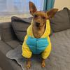 Otoño Invierno sudaderas con capucha para mascotas ropa para perros impermeable abrigo para perros chaqueta cálida a prueba de viento ropa para cachorros ropa para mascotas Chihuahua ropa para Bulldog Francés