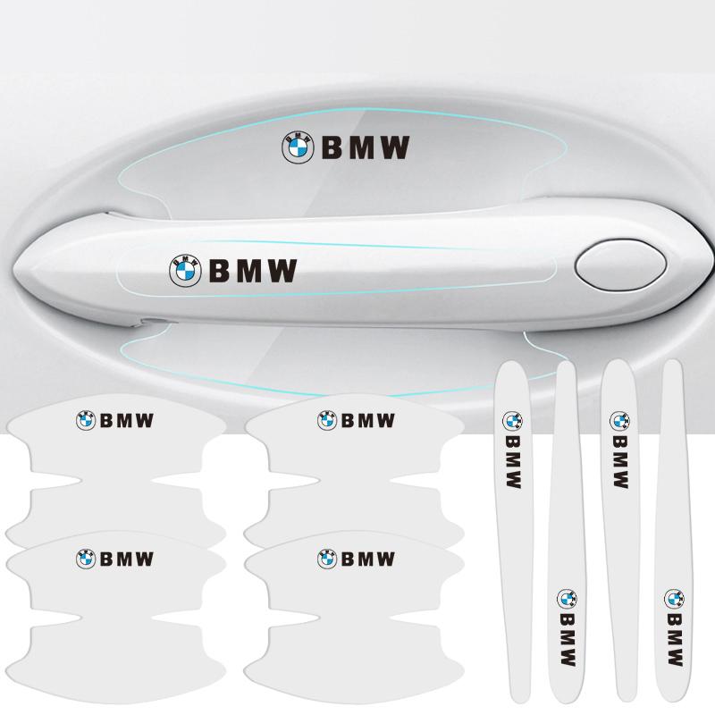 Car Door Handle Protective Film Transparent Anti-Scratch Sticker For BMW E46 E90 E60 F30 G20 X1 X2 X3 X4 X5 X6 X7 I3 I4 I5 I7 M2