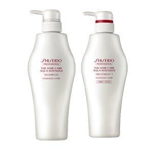 Shiseido Aqua Intensive Shampoo 500mL & Treatment 1 500g