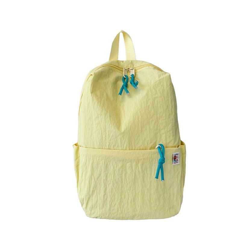 Schoolbag Korean ins style girly backpack female dopamine leisure travel backpack high value lightweight small schoolbag