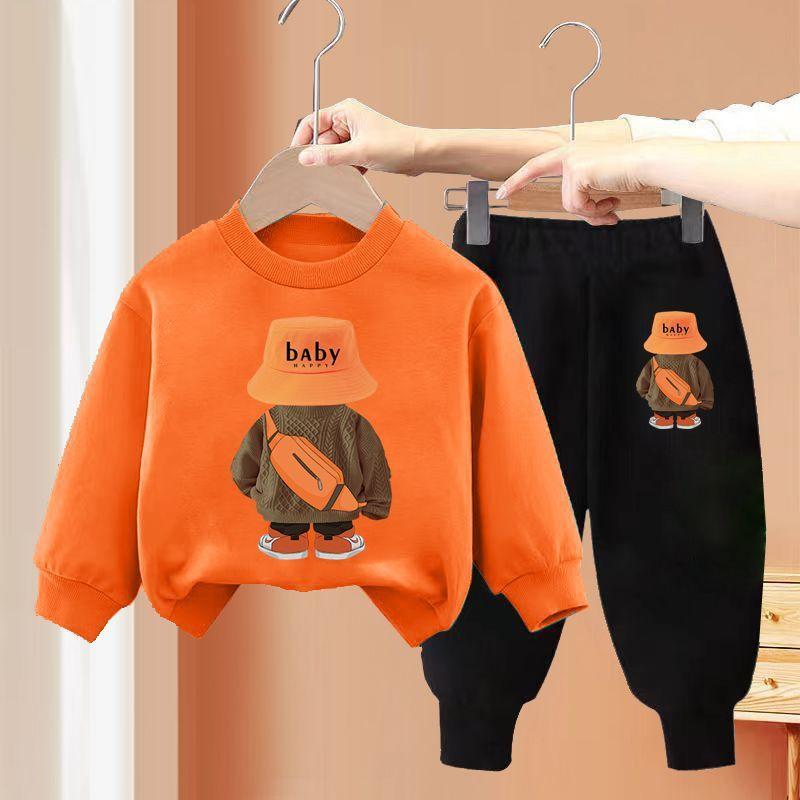 Jungen und Mädchen Freizeitset 2023 Herbst Kinder Freizeit Sport Hoodie Set