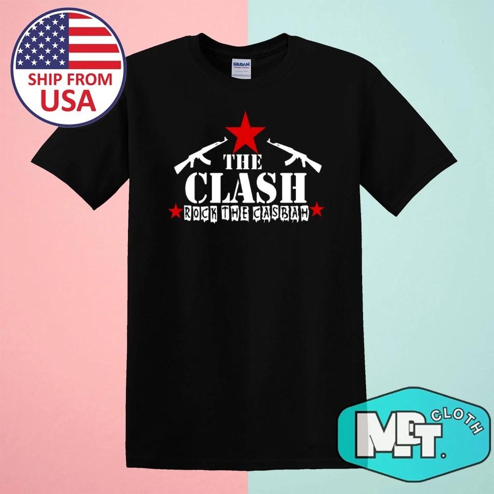 THE CLASH Men s Black Size S-5XL L