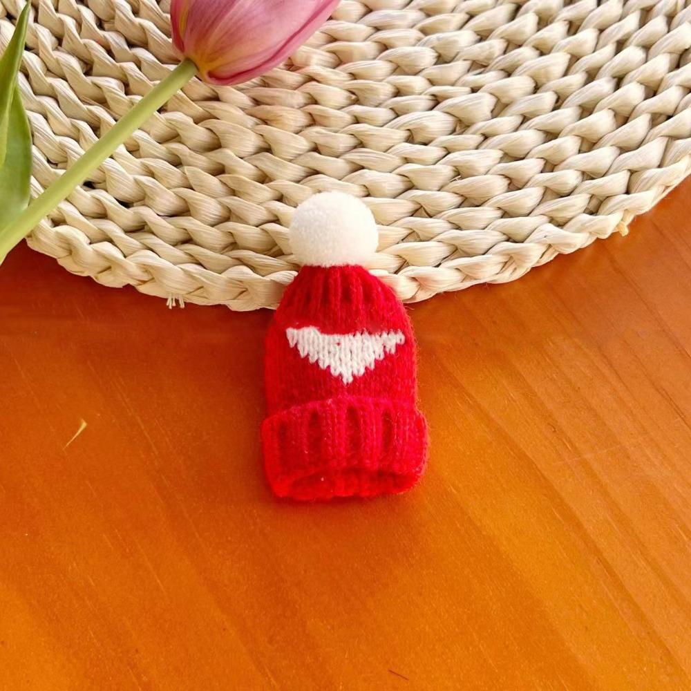 

Multi-colors Doll Christmas Scarf Knitted Scarf Hats for 10~15cm Cotton Dolls Kids Gift Toys 1