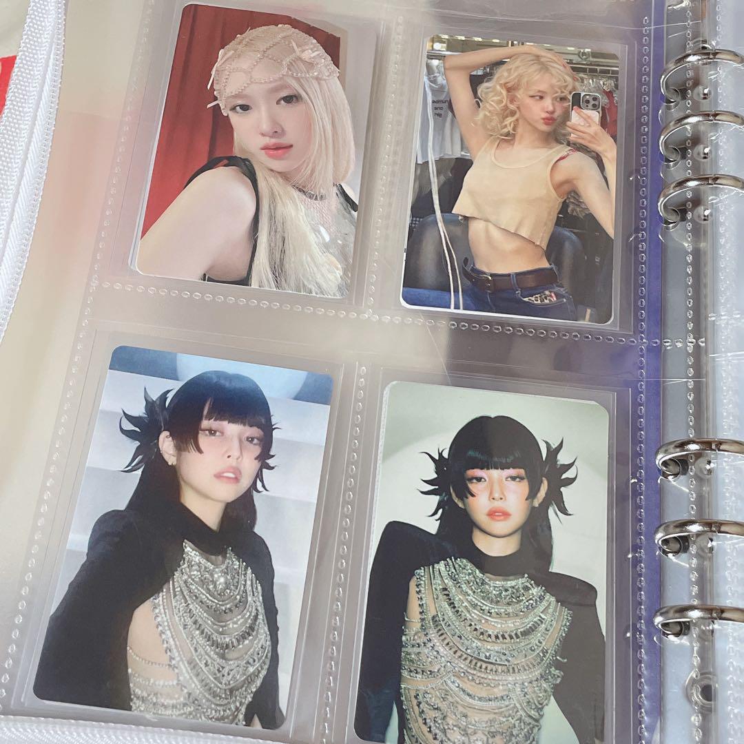 

[USED] Rosé Jennie Rosie HMV Tower Records Sea Green Bonus Trading Card