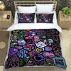 American carton ilustration Print Polyester Beding SetsChildren or Adult Peoples for Beds Comfortable Quilt Cover