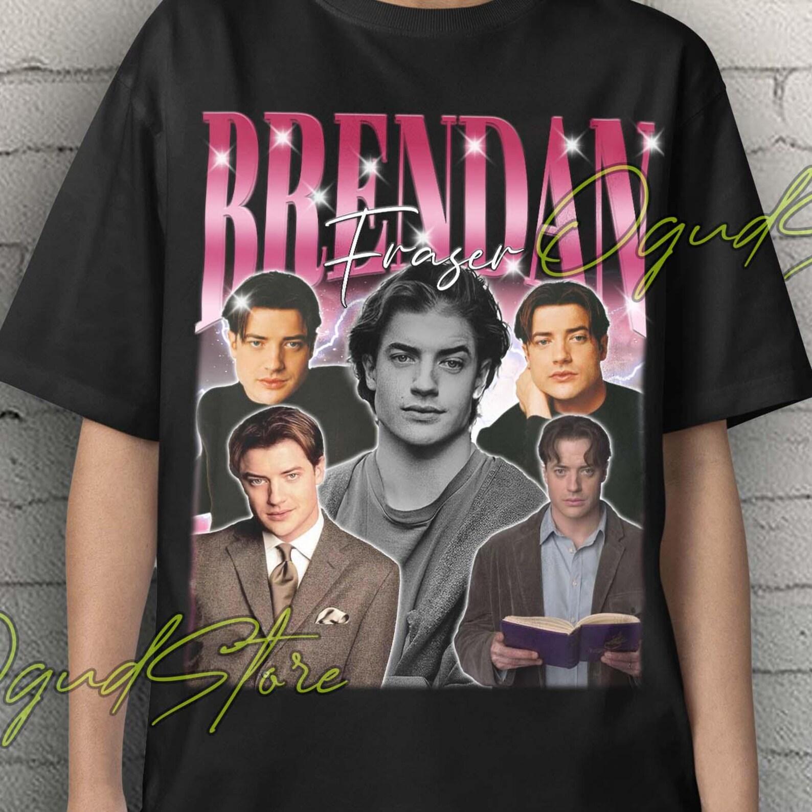 Brendan Fraser Meme Shirt: Funny 80s Movie Tee S