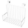 Household Kitchen Cabinet Hanging Basket Bathroom Door Hanging Storage Rack Organizer