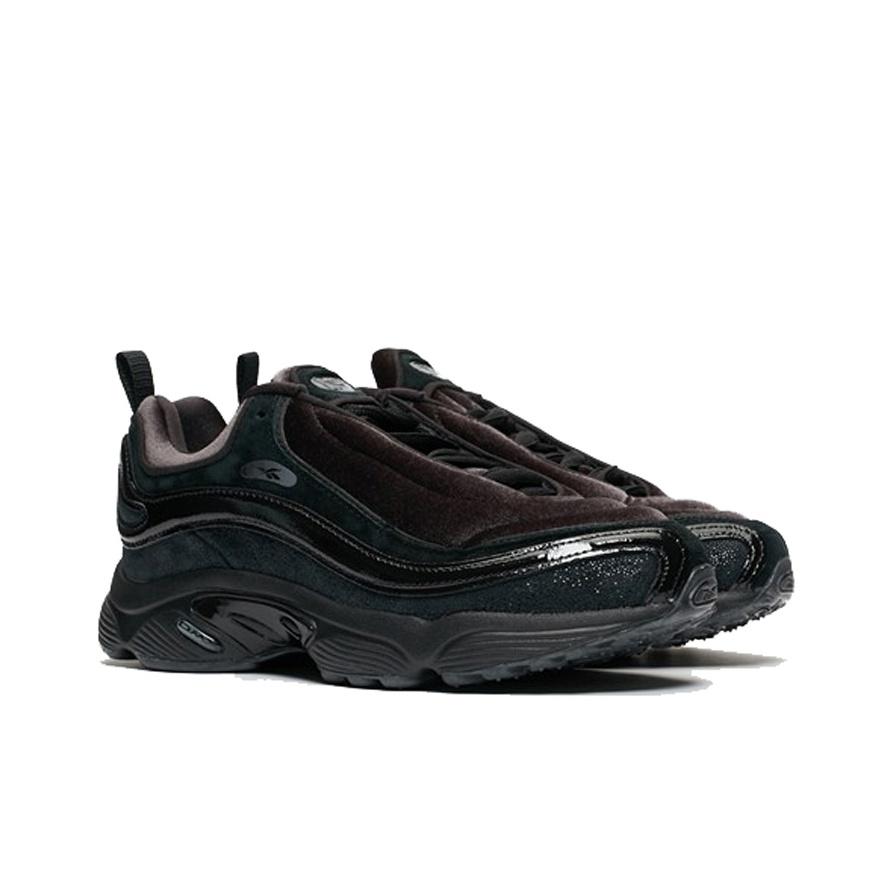 Reebok Daytona Dmx Trb Scarpe Casual da Uomo Sneakers Nere a Punta Rotonda a Collo Basso Ef7345