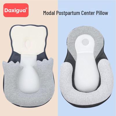 Newborn Baby Head Shaping & Anti-Spit Up Pillow for Postpartum Care