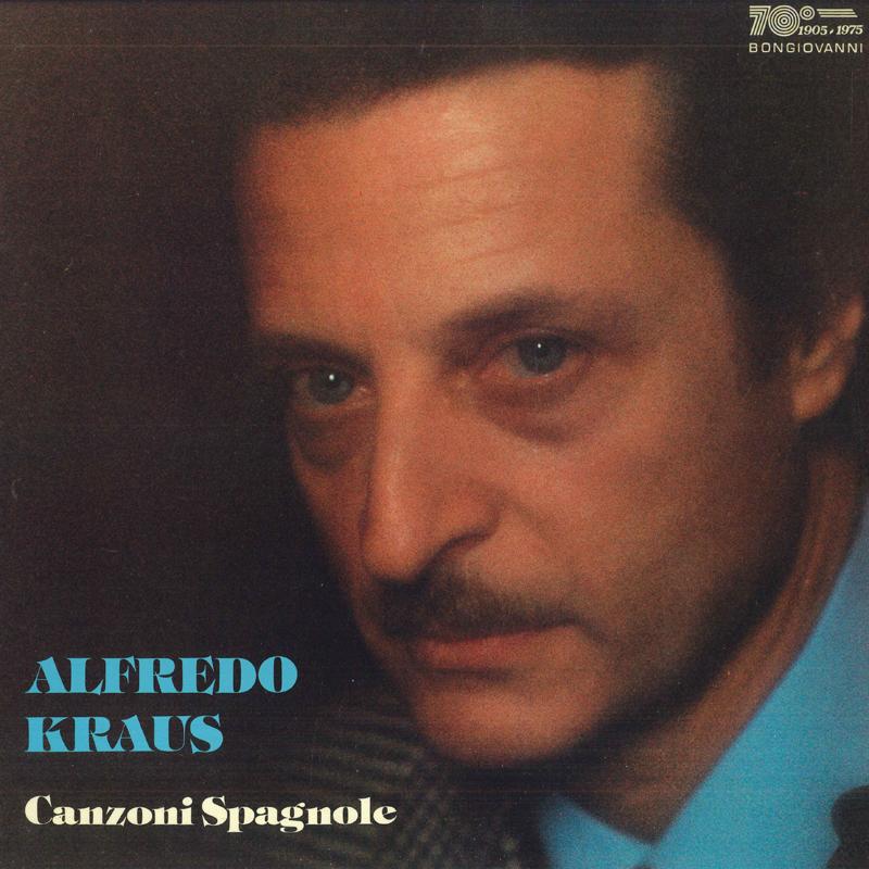 

LP Record ALFREDO KRAUS - Canzoni Spagnole GB510 BONGIOVANNI Italy Classical Used