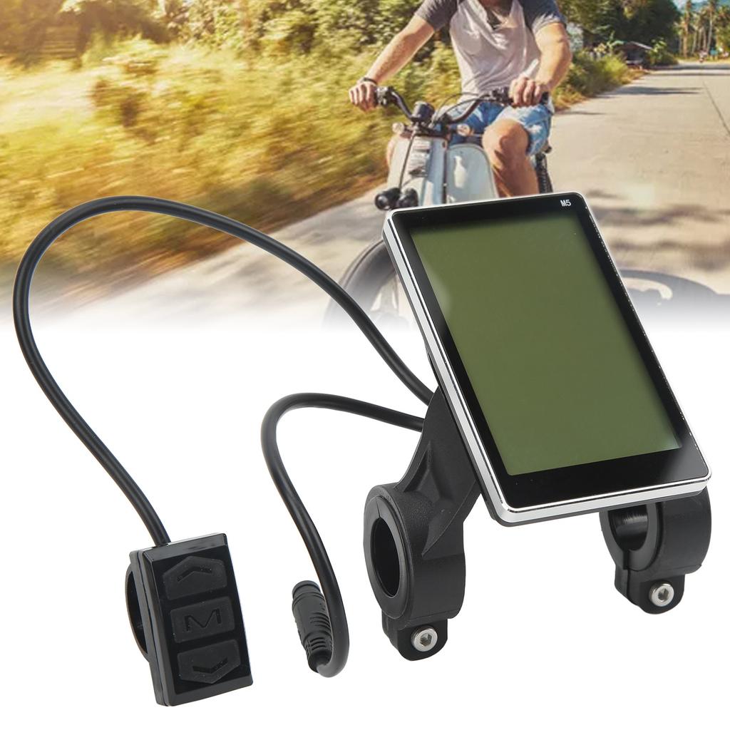 Electric Bike LCD Display Electric Bike M5 LCD Display Waterproof Connector Panel Electric Scooter Display Panel Screen