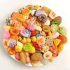 Set of 100 Food Decorative Random for Handmade Decorative Cute Parts, Style, Mixed, Resin, Crafts, Decorations, Materials,