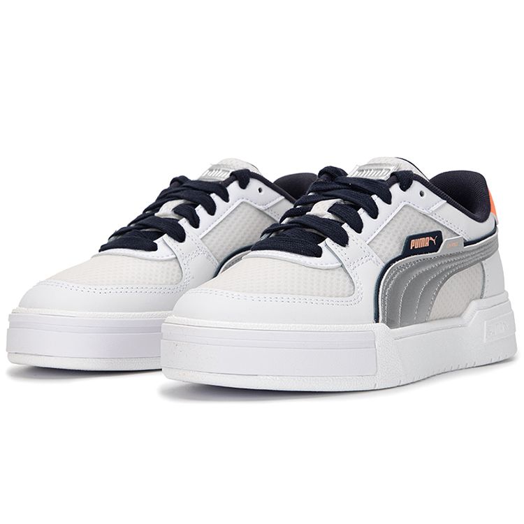 Puma CA Pro Techstile - White Parisian Night Unisex Sneakers Silver 383788-01