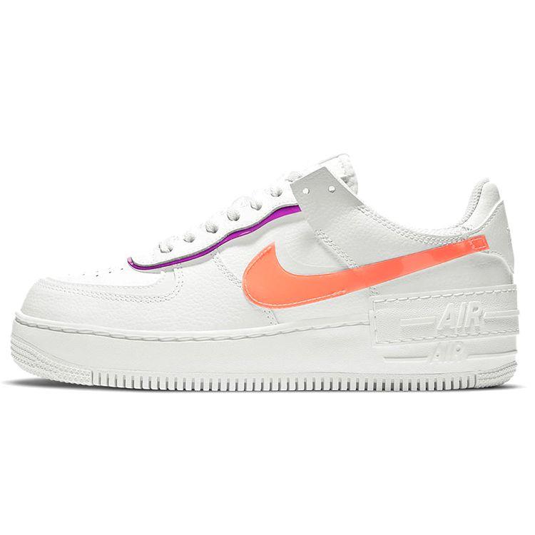 

Женские кроссовки Nike Air Force 1 Shadow White Mango Red Plum Summit-White Bright-Mango DH3859-100