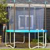 12ft Trampoline Accessories Safety Pad Diameter 366cm Replacement Surround Padding Thick Foam Pads Light Blue