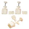 Convenient Mooncake Mold Mooncake Baking Tools ABS Material Mooncake Press Mooncake Stamps for Traditional Celebrations