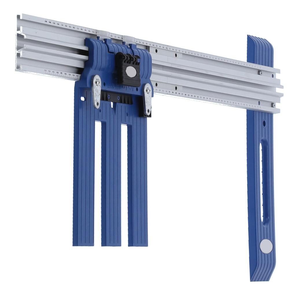 Woodworking Cutting Guide Board Aluminum Alloy Rip?Cut Circular Saw Positioning Plate 0?65cm