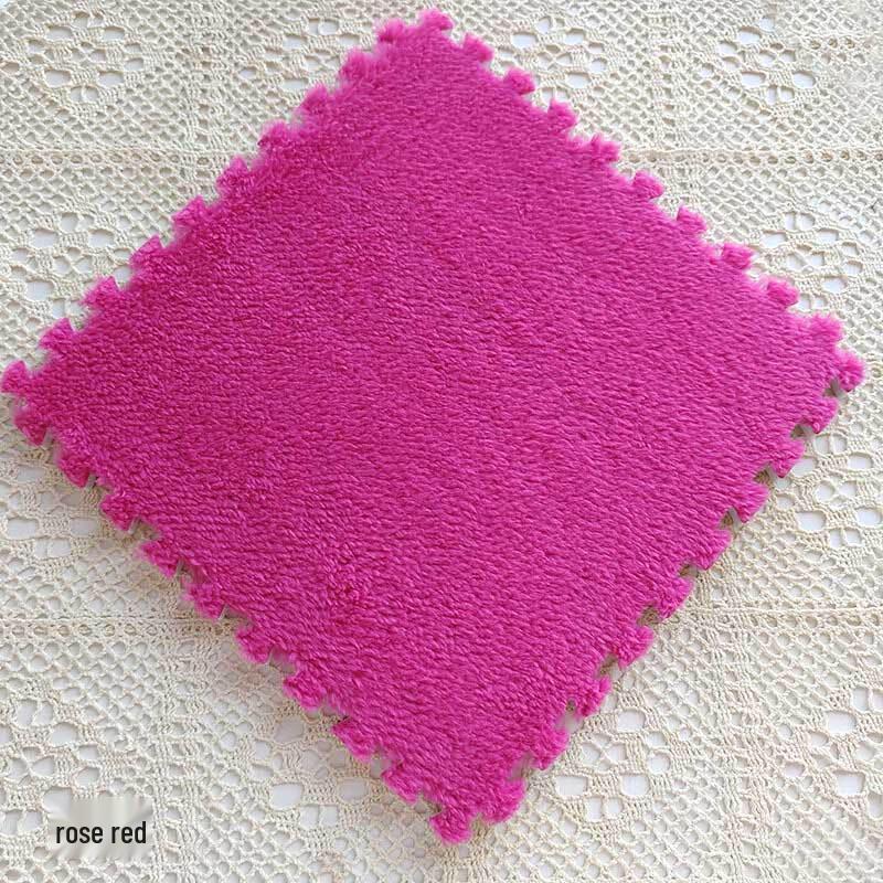 Soft Plush Interlocking Floor Mat Tiles