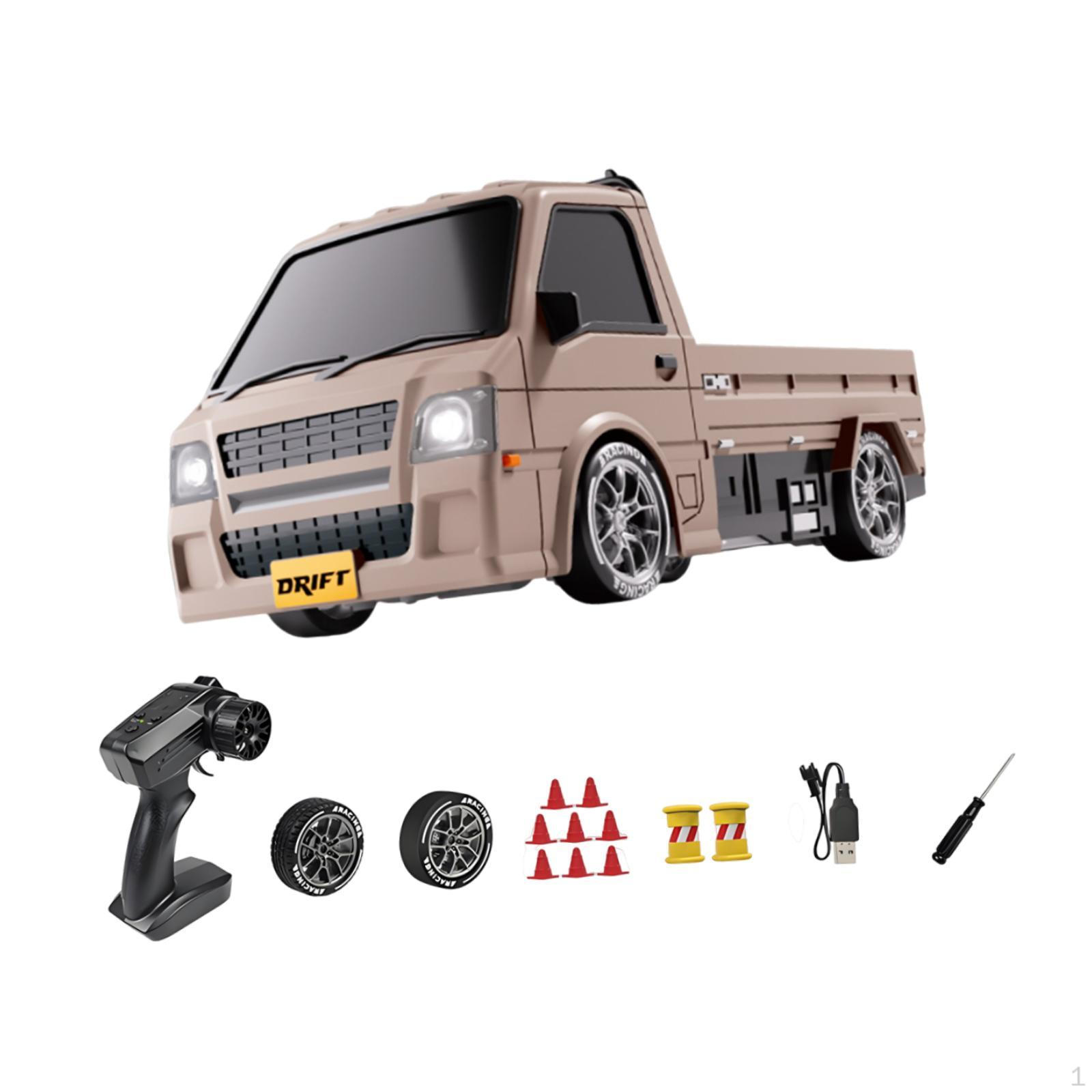 

1/24 Truck Toy Powerful Performance RC Drift for Children Boys Gifts