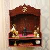 The Spiritual Living Pure Brass Fancy Om for Door Entrance | 3 Inch | Om |  | Wall Decor