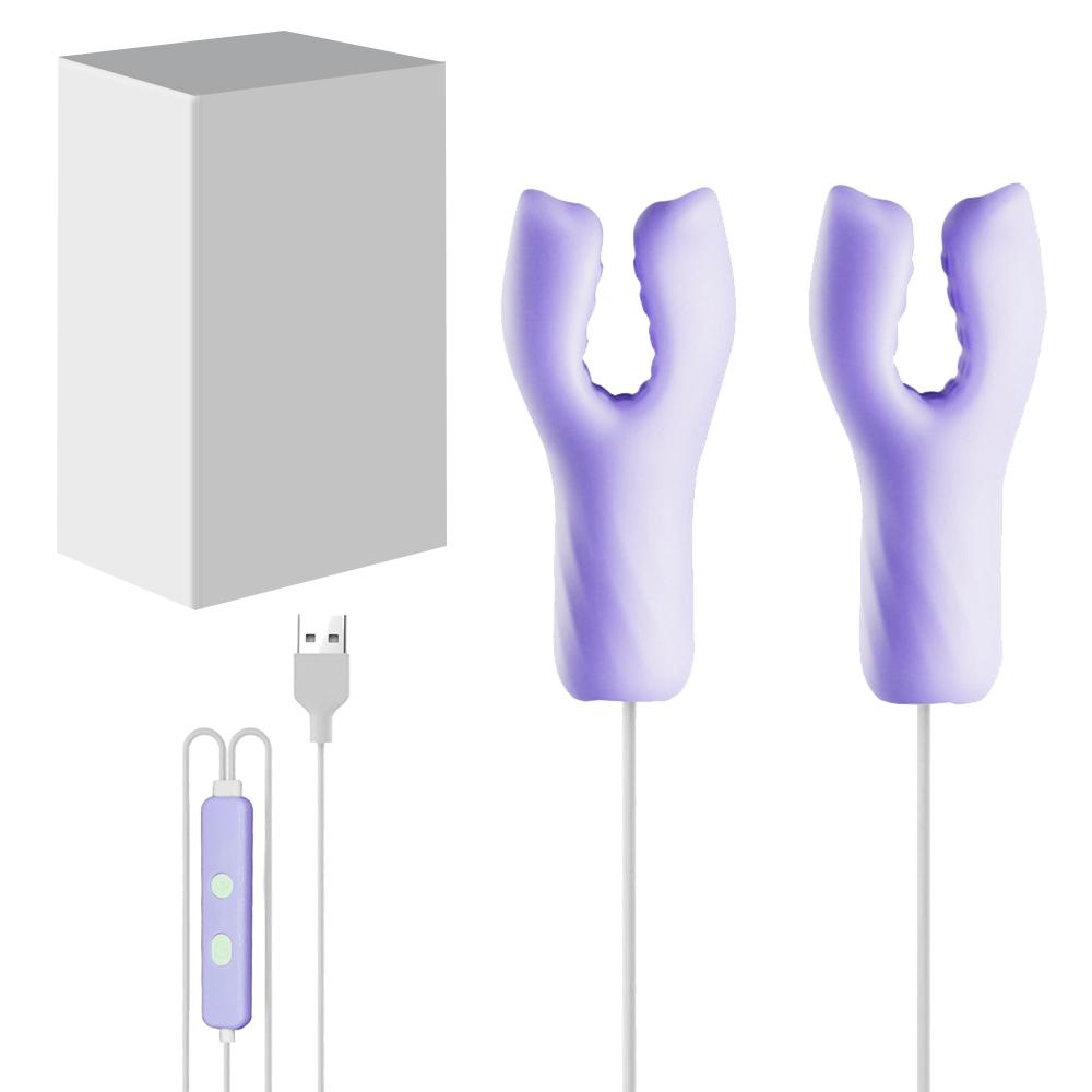 Sex Toys for Women Nipple Vibrator Clamp Breast Massage Nipple Stimulation Licking Clamp Enhancer Couples Female Adult Supplies