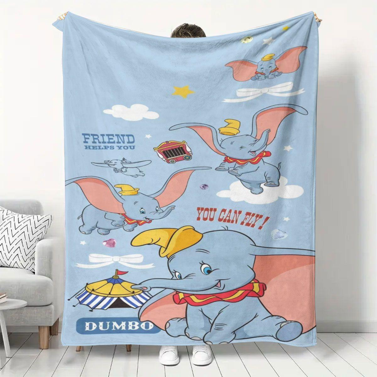 Little Elephant Flannel Blanket  Super Soft Nap Blanket  Children s Small Blanket 70*100cm