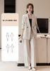 Suit Jacket Stylish Suit Formal Jacket Suit Office Casual Plus Size Office Spring Ceremony Plus Size [KOSIKINI] Women's Set, Women's Suit, Women's