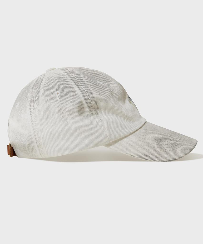 FFEFF STUDIO Dirty Wash Wappen Ball Cap (Ivory)