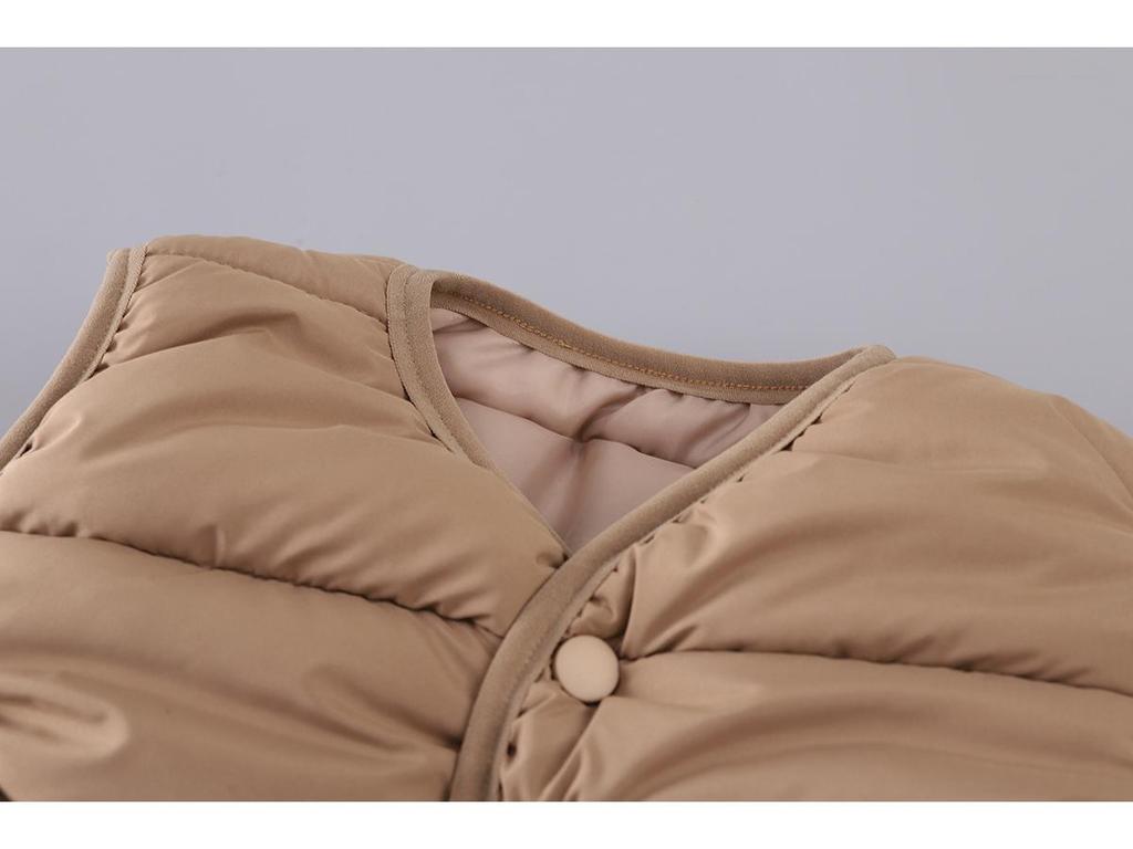 2025 Children's Cotton Fleece-Lined Three-Piece Set – Fashionable Winter Vest and Outfit for Boys