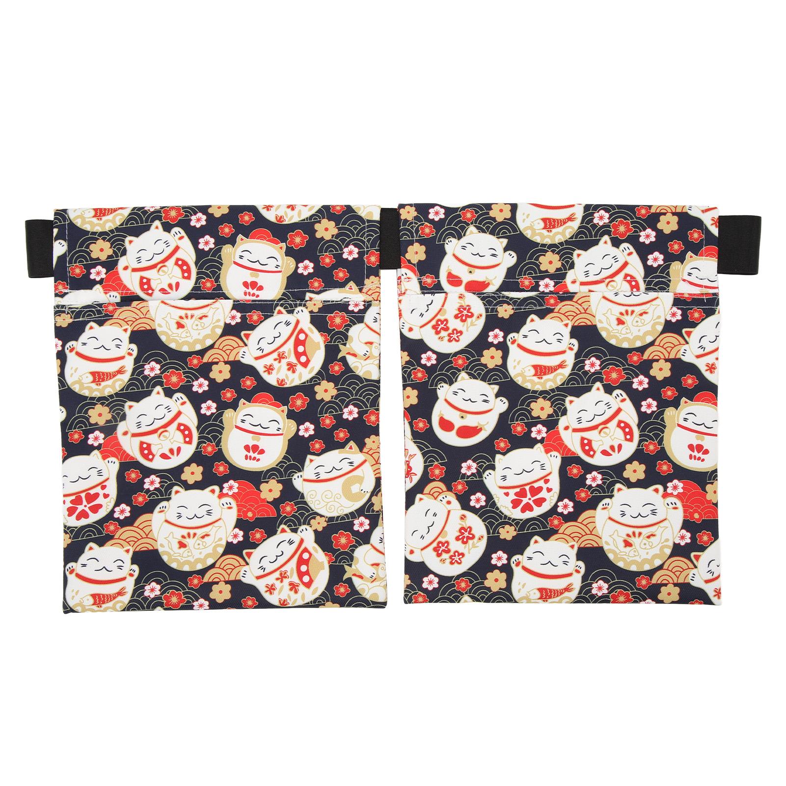 Mastectomy Drain Holder Bag Elastic Strap Length Adjust Breast Surgery Drainage Pouch Cat Pattern