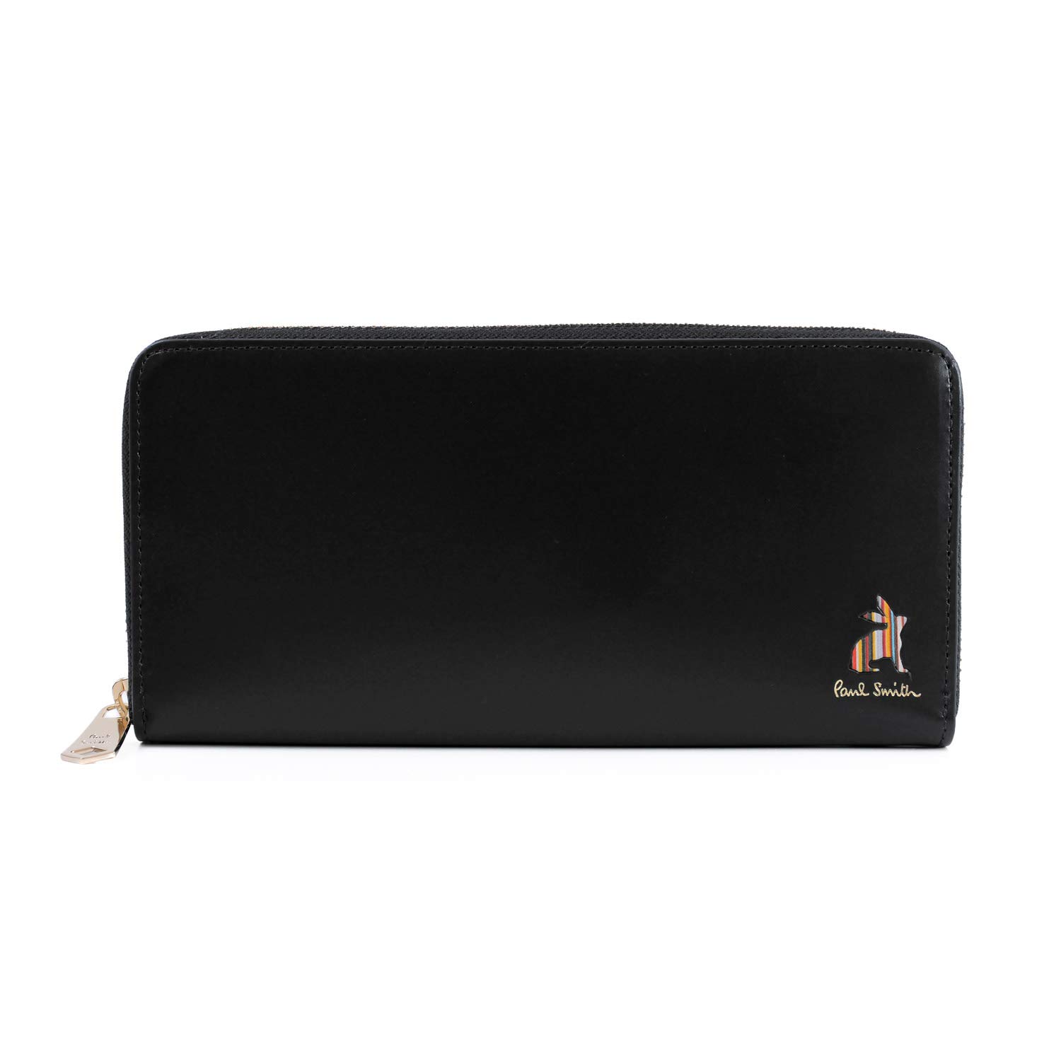 

Оригинальный кошелек Paul Smith с круглым длинным маркетри полосатым кроликом для монет из коровьей кожи и в комплекте с фирменным пакетом, молния, кошелек, принт, кошелек, кожа, (нет чёрный