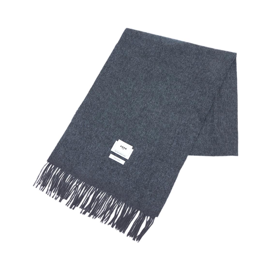 ADERERROR Fairy Solid Muffler Gray ONE SIZE