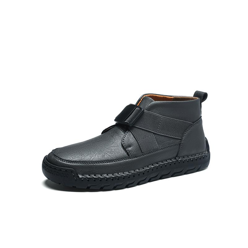 

Кожаная обувь Повседневная деловая обувь для мужчин Классические кроссовки Tenis De Hombre Мокасины Mokasin Tenis Caballero Designer 44 серый