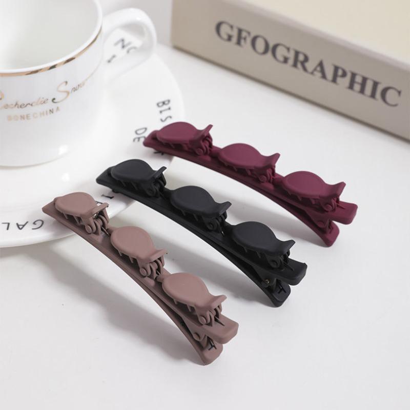 Flokowane grzywki klips do włosów czarne nakrycie głowy kobiety urocze spinki do włosów spinka do włosów Alicja plecione modne wsuwki do włosów akcesoria do włosów