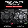 Für MINI Wildleder Kohlefaser Lenkradabdeckung Passend Cooper R56 R50 F56 R53 Kühlschrank Jeep Countryman R60 3 5-Tür Schrägheck CLUBMAN