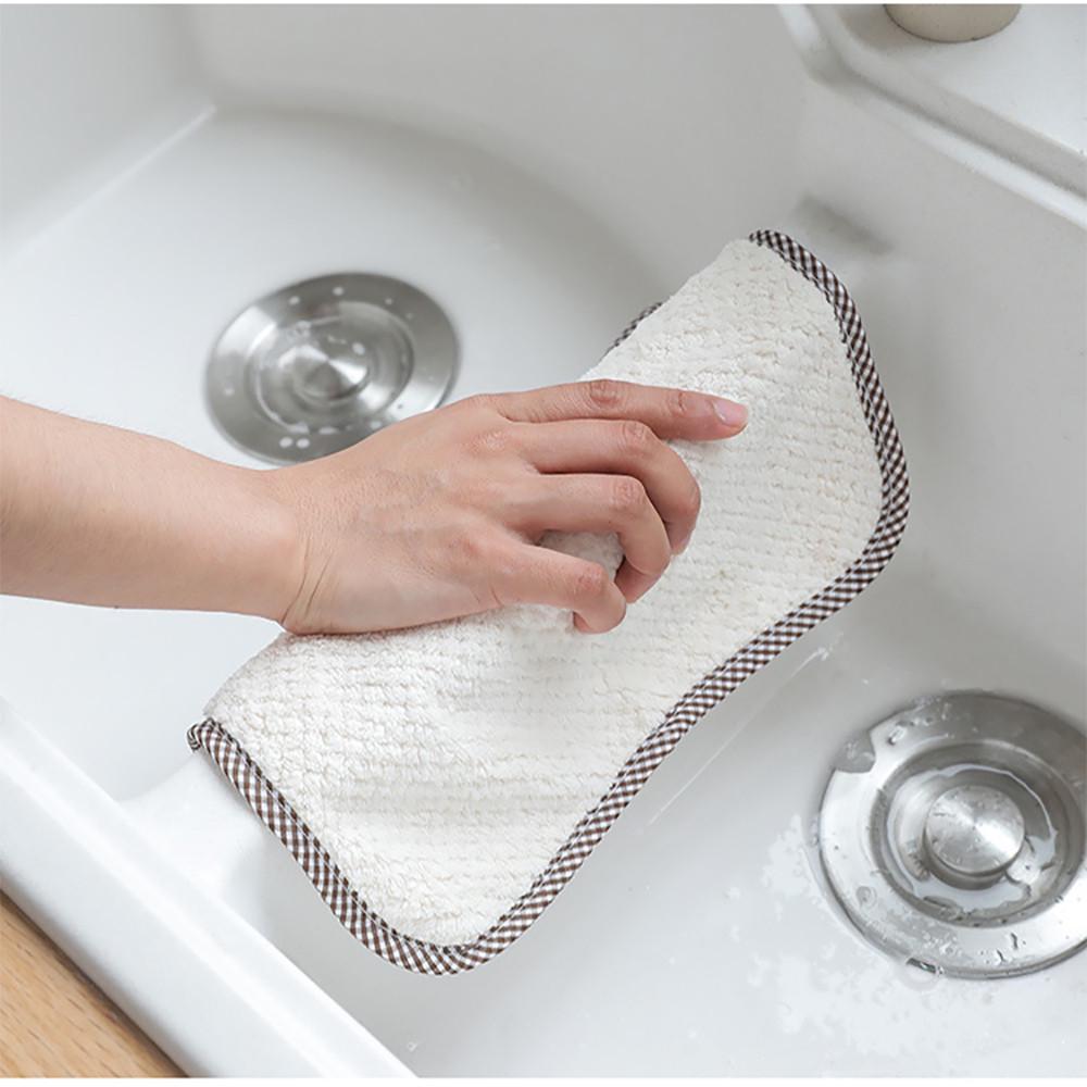 New Super Absorbent Microfiber Kitchen Dish Cloth High-efficiency Tableware Household Cleaning Towel Kitchen Tools Gadgets