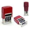 Multifunction English Date Stamp Adjustable Rubber Stamp Line Dater Number Roller Stamp Office Stamp Scrapbooking Stamp