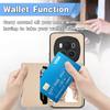 Leather with Card Holder Phone Case for Huawei Pura 70 P60 P50 Mate Honor X7B X8B 80 90 100 Nova 10 11 Magic 6 5 Pro Kickstand
