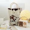 Woven Bag Fashion Shoulder Messenger Bag Chinese Style Hand Carry Small Bag Knitted Mobile Phone Bag