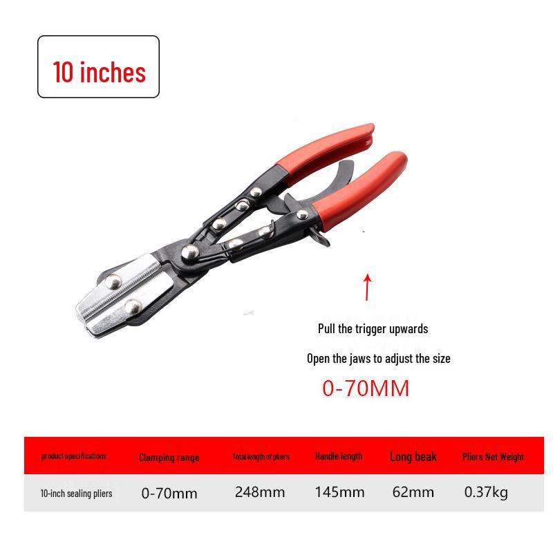 Car Oil Hose Sealing & Stop Pliers - Air Conditioning, Water, & Oil Hose Clamp Repair Tool
