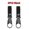 1/2/4PC Nylon Webbing Buckle Hook Water Bottle Holder Clip Outdoor Military EDC Carabiner Backpack Belt Hanger Camp Tools