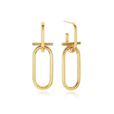 Noiyu Silver (Y) Mix Link Earrings Hl3E93044Y9Xxx