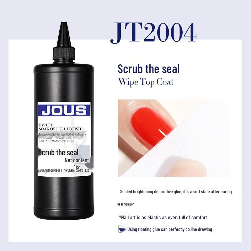 

Geos Scratch-Resistant Gel Top Coat for Nail Salons