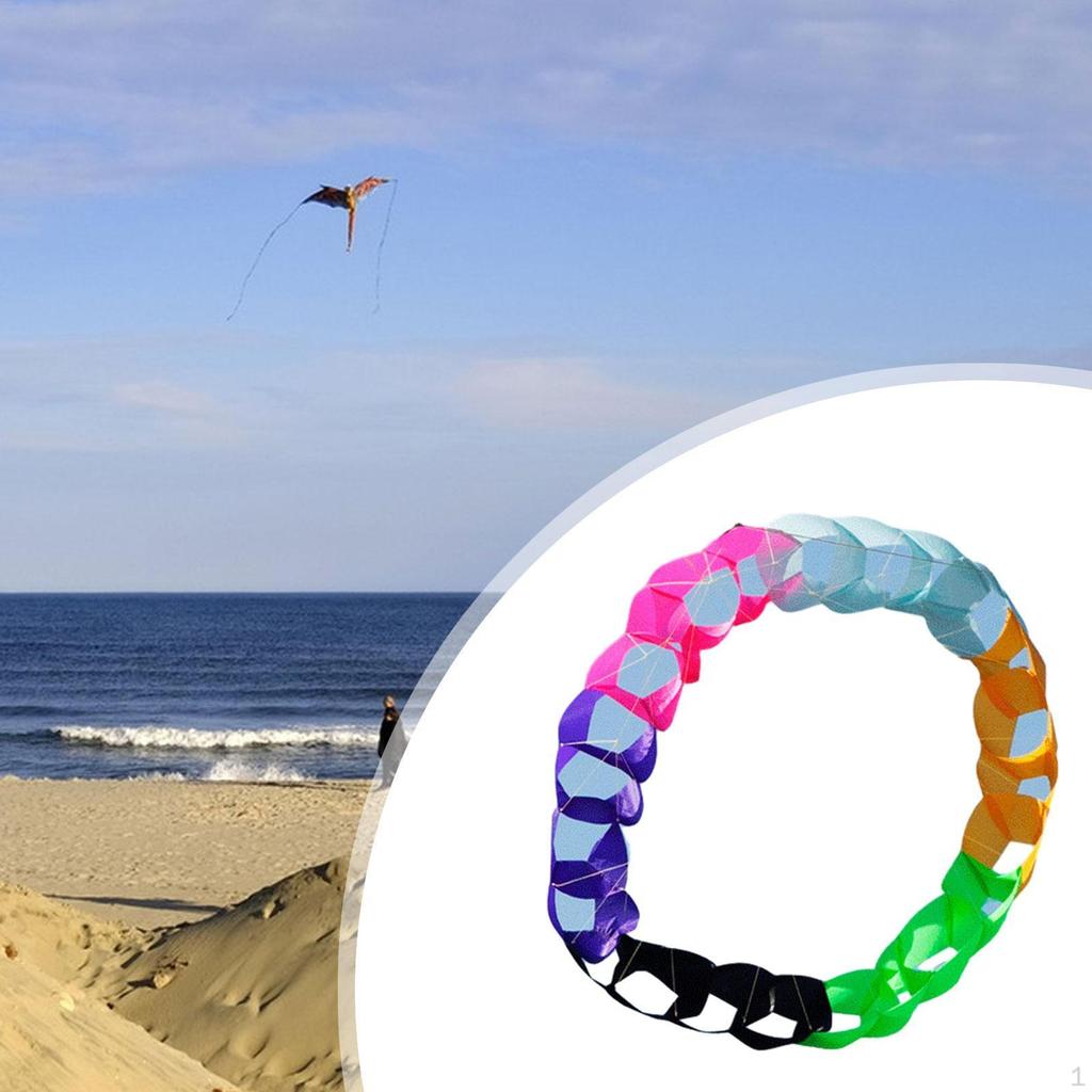 3D Fly Kite Colorful Practical Unique Flying Toy Folding Birthday Gifts Children Game Activity