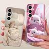 For Samsung Galaxy S23 FE Case Cover Soft Silicone Cute Tiger Cartoon Phone Case For Samsung S23 FE S23FE SM-S711B Shell
