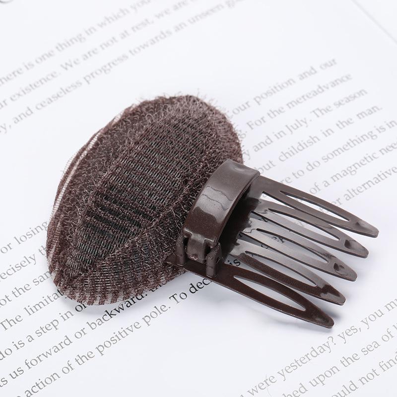 

Invisible Fluffy Sponge Hair Styling Front Hair Line Volume Base Puff Cushion Заколки для волосся Пучок Інструмент для укладання волосся Аксесуар для жіночого волосся кавовий