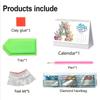 2026 Diamond Painting Calendar Monthly Calendar Different Patterns On Each Page DIY Diamond Painting Kit Desktop Ornament
