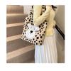 Tooxika Autumn And Winter High-grade Fur Bag Leopard Print Underarm Bag Fashionable Plush Puppy Shoulder Bag