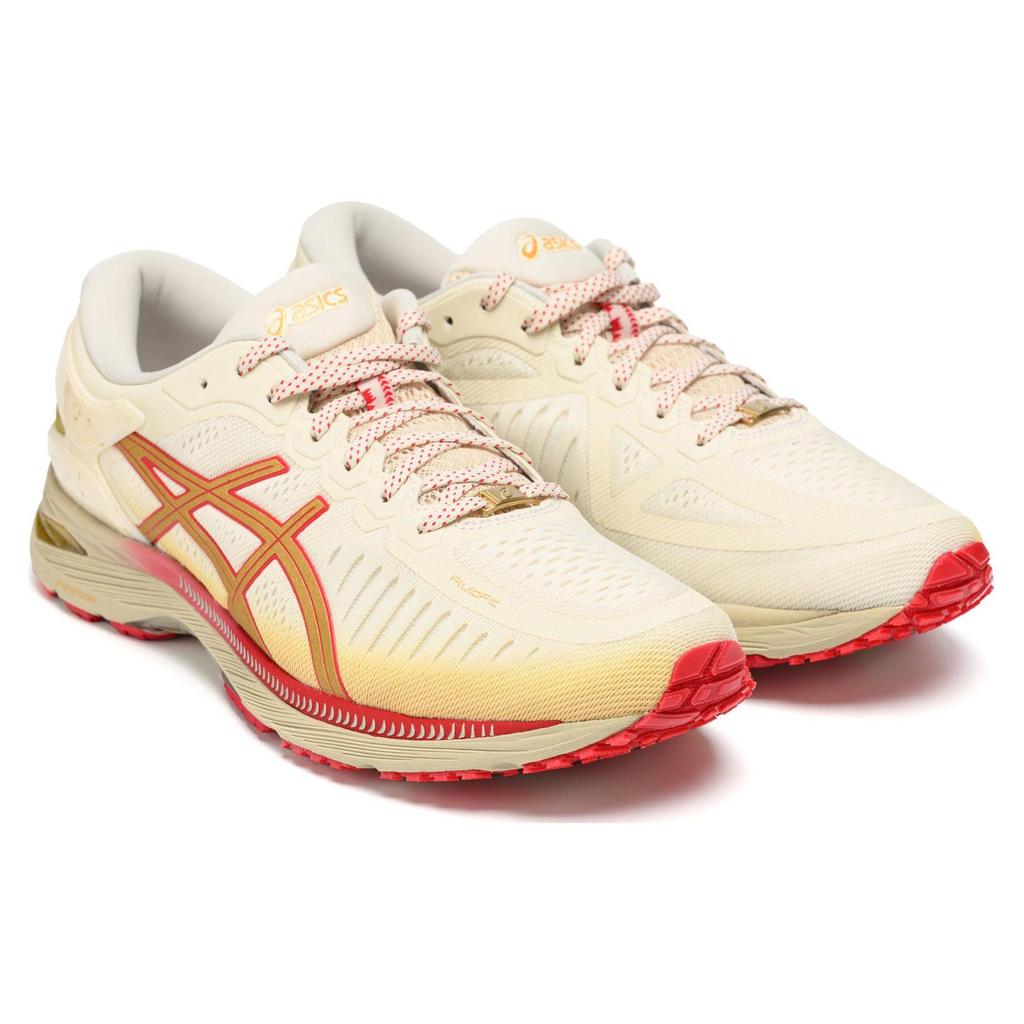 Asics Metarun Comfortable Durable Breathable Low-Top Casual Running Shoes Men Sneakers Brown Gold 1011B732-200